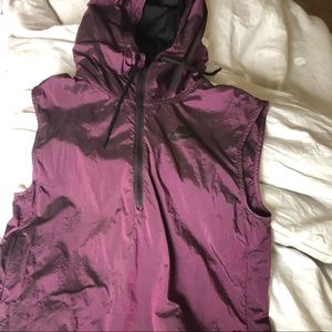 Nike windbreaker vest.
